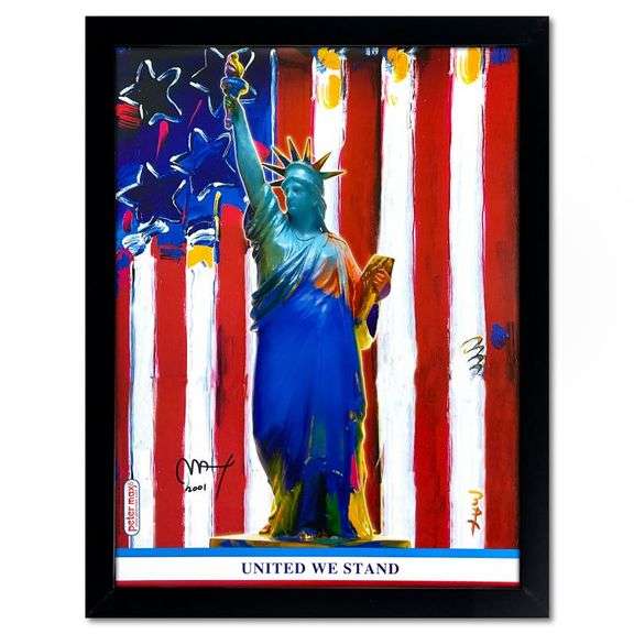 "9-11 United We Stand" by Peter Max