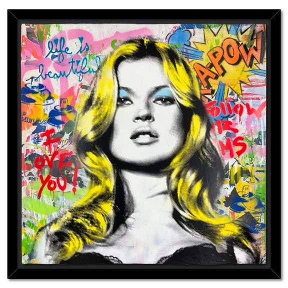 "Cover Girl" by Mr. Brainwash