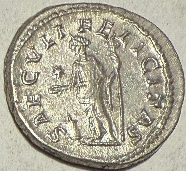 Julia Maesa Roman Empire. Circa 225 Denarius.