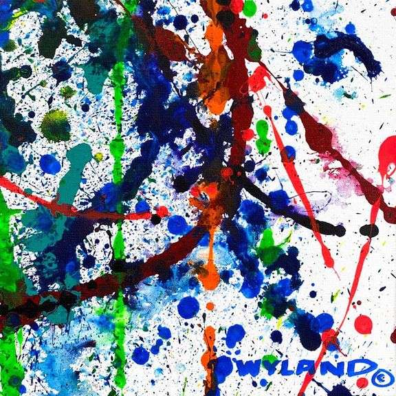 "Untitled Abstract" by Wyland