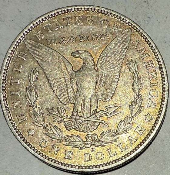 1896 O Morgan Dollar