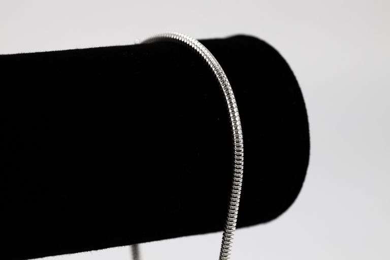 Sterling Silver Snake Chain 2.3mm Solid 925 New Brazilian Bracelet 10"