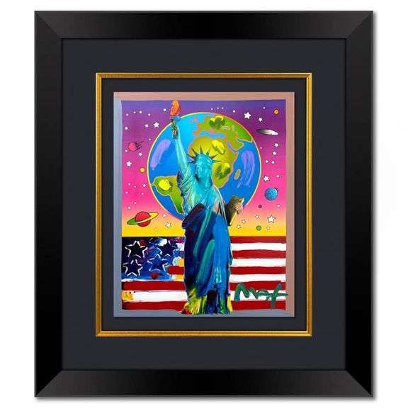 "Liberty, Earth and Flag" by Peter Max