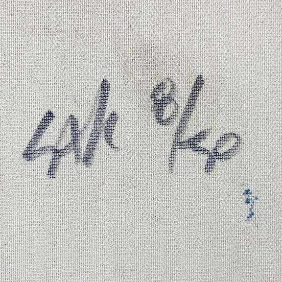 "The Creation" by Steve Kaufman (1960-2010)