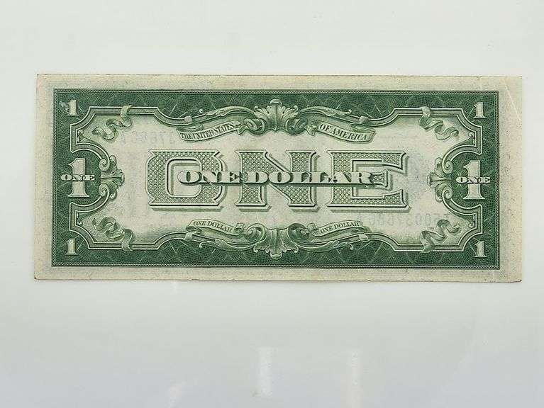 1928A One Dollar Silver Certificate, Funny Back Note