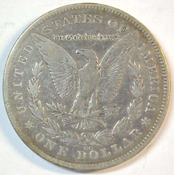 Key date 1878-CC Morgan Silver Dollar in nice condition