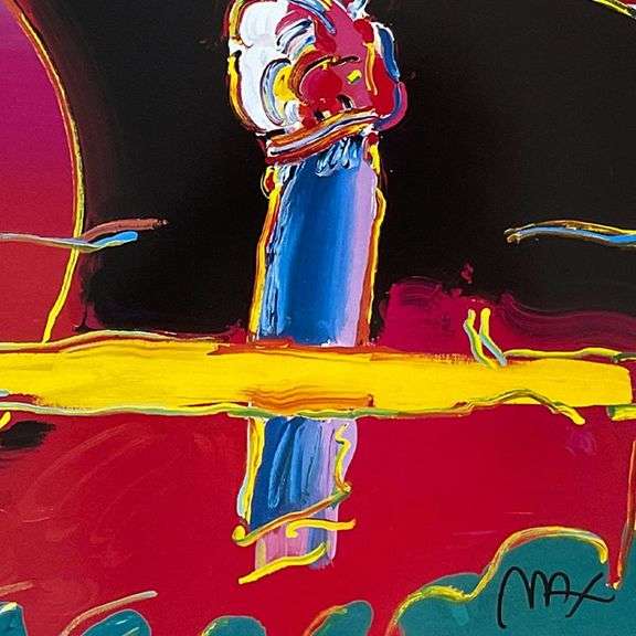 "New Moon" by Peter Max