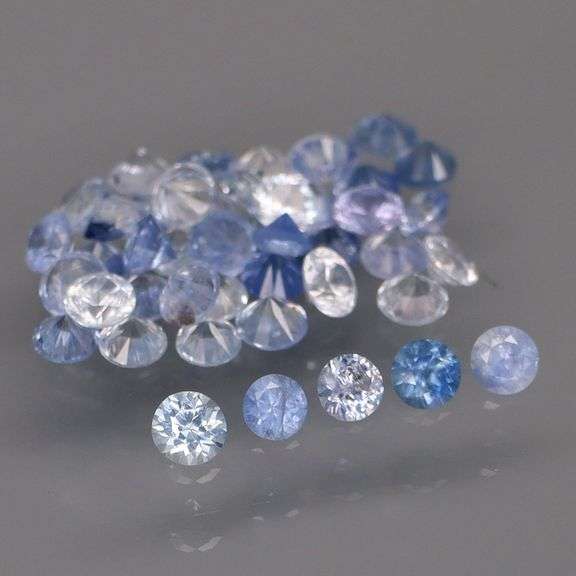 Beautiful 2.45ct set of mixed blue Sapphires!