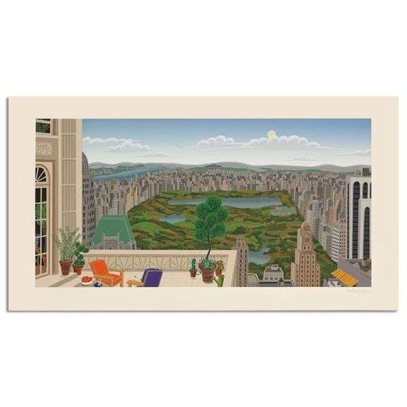 "Central Park Panorama" by Thomas Mcknight