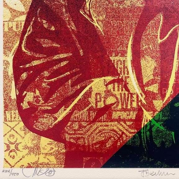 "Chuck D Collage" by Shepard Fairey & Janette Beckman