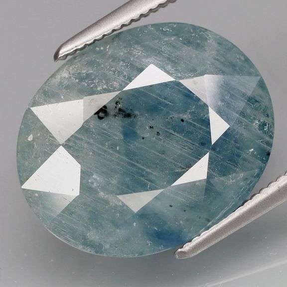 Impressive 11.28ct steely blue Sapphire from Mozambique