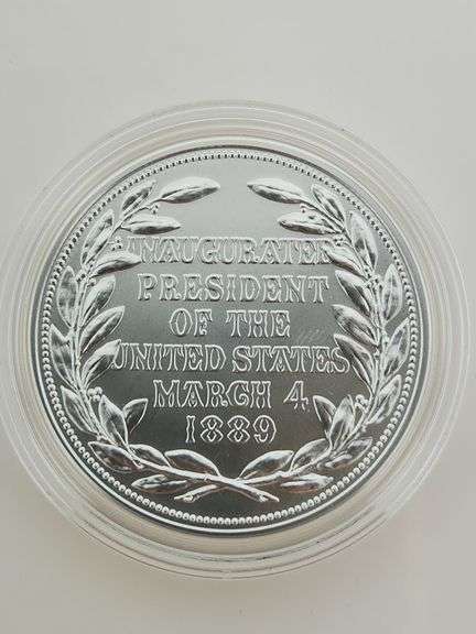 United States Mint - Benjamin Harrison Medal, OGP