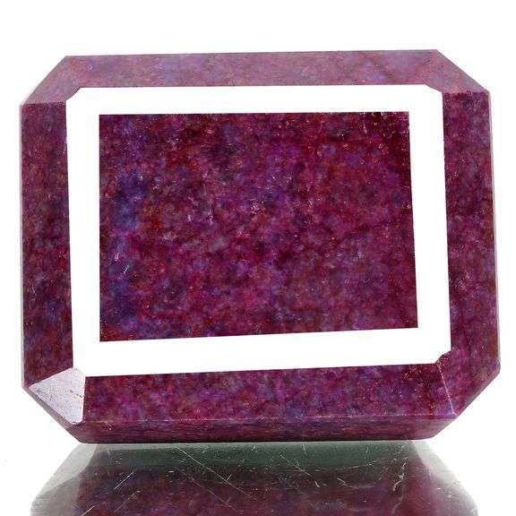 Magnificent Certified Museum Size 1940 Ct Natural Red Ruby Solitaire