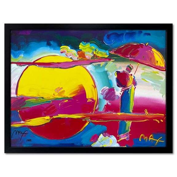 "New Moon II" by Peter Max