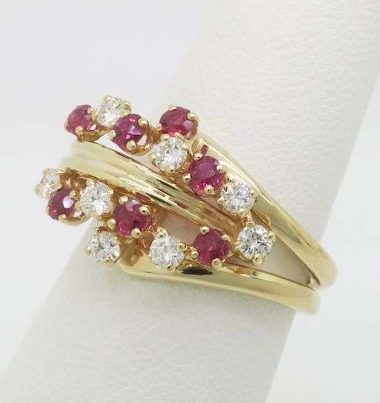 Dankner Ruby & Diamond Ring