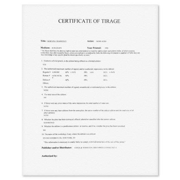 "Morning Fragrance" by Mark King (1931-2014)