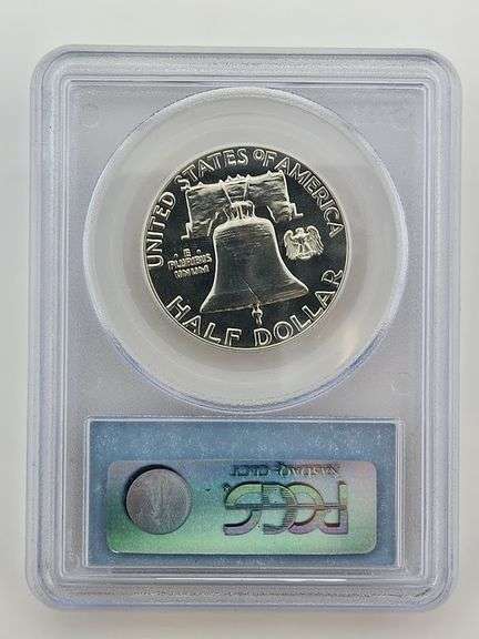 1963 Franklin Silver Half Dollar, PCGS PR66