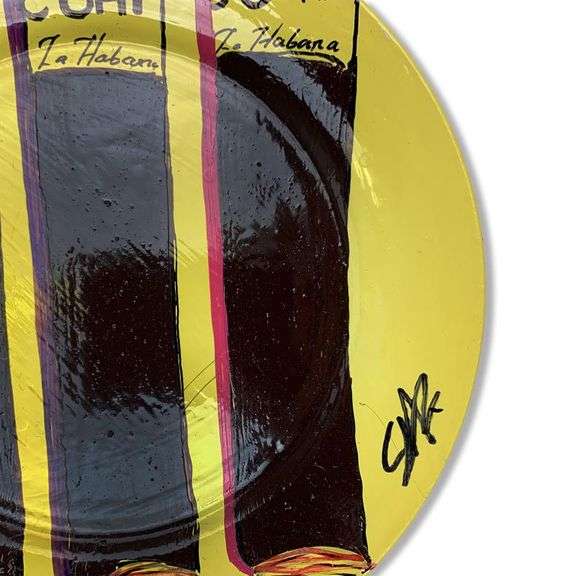 "COHIBA" by Steve Kaufman (1960-2010)