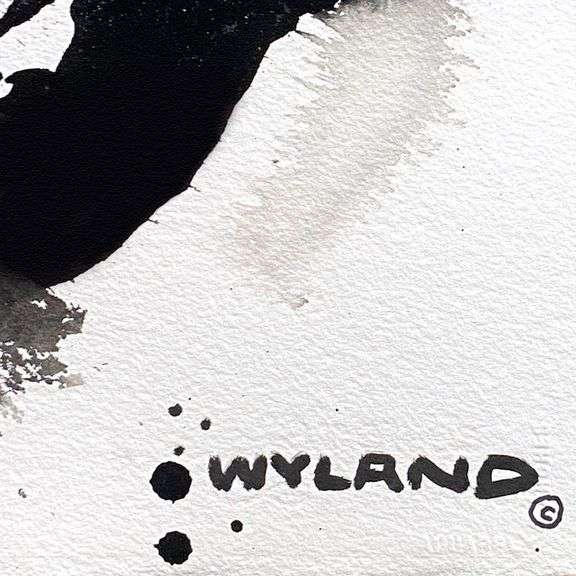 "Untitled Abstract" by Wyland