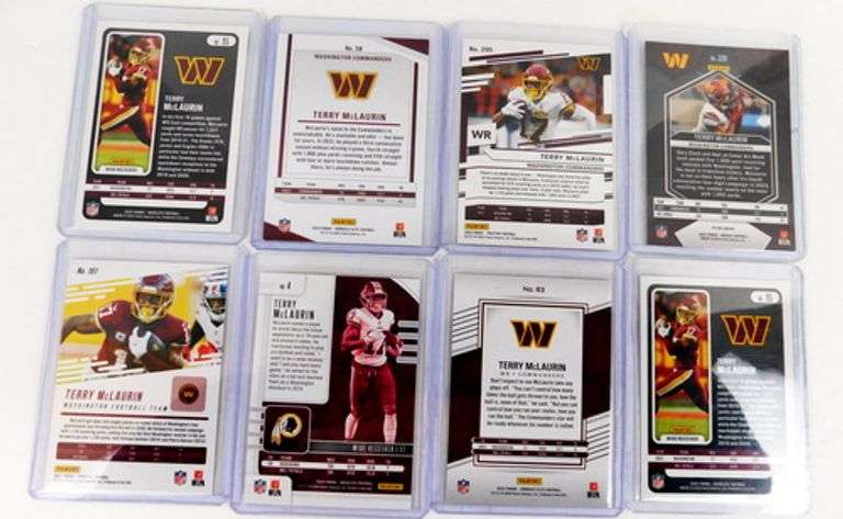 8 Terry McLaurin Football Cards