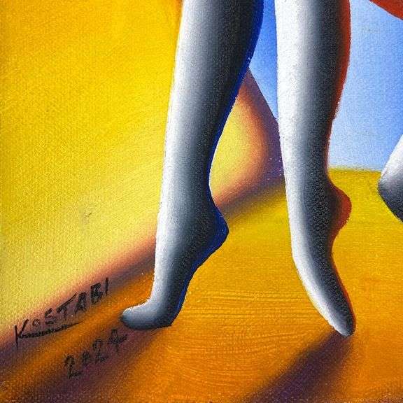 "The Divine Cure" by Mark Kostabi