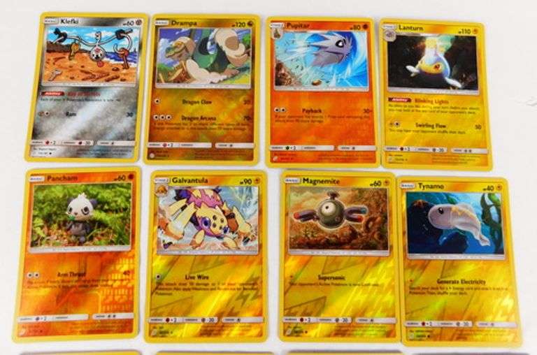12 Pokémon Hologram Trade Cards