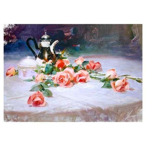 "Long Stem Lovelies" by Pino (1939-2010)