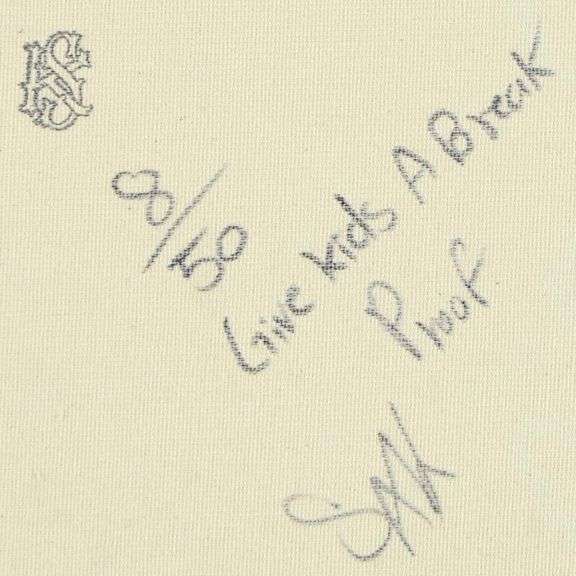 "Fidel Castro" by Steve Kaufman (1960-2010)