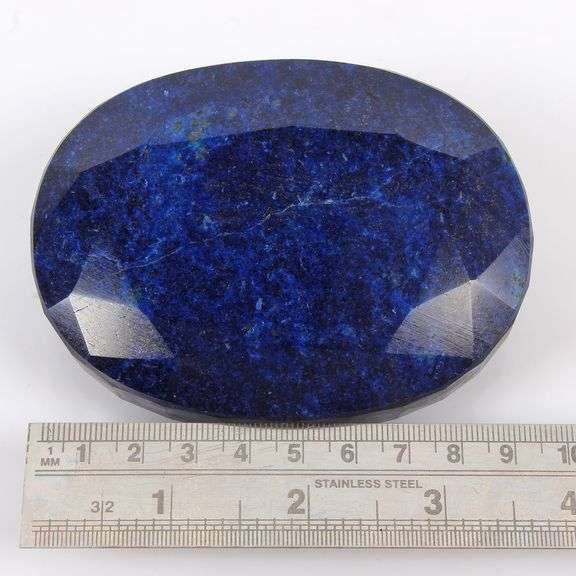 Huge Magnificent Certified Museum Size 2950 Ct Natural Blue Sapphire Solitaire