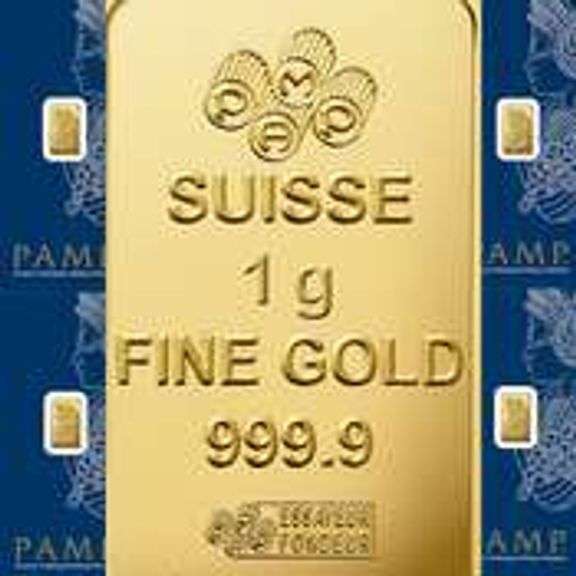 PAMP Suisse 1 Gram Gold Bar!
