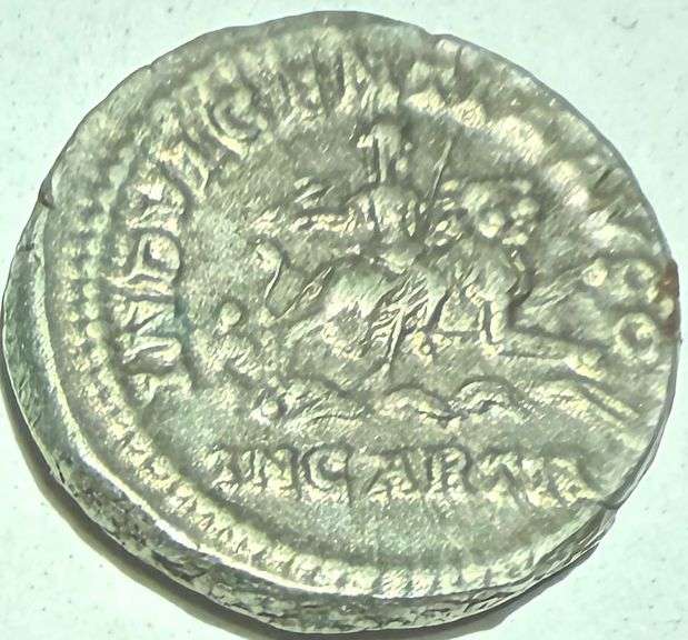 Roman Empire Septimus Severus 193-211 AD Silver Denarius.