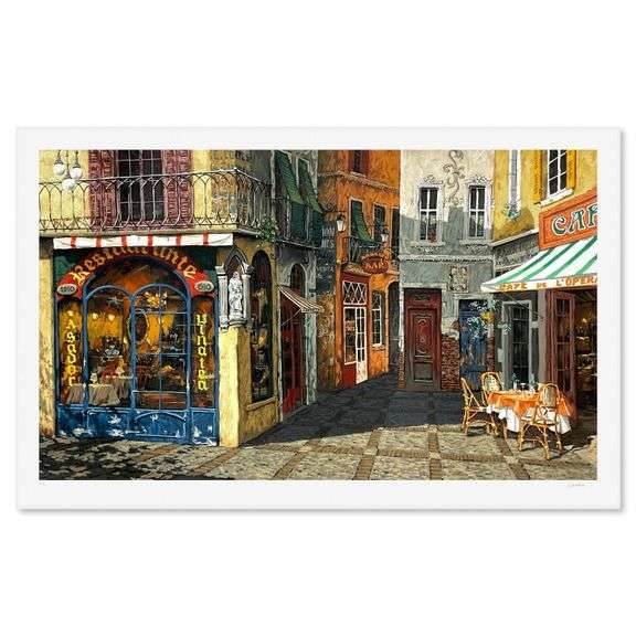 "Plaza Del Correo Vejo (White)" by Viktor Shvaiko