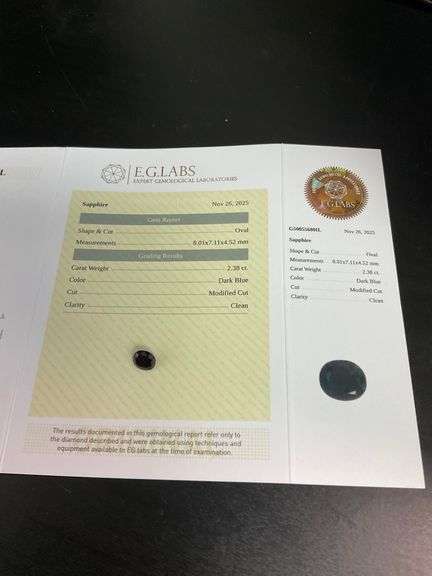 CERTIFIED NATURAL BLUE SAPPHIRE