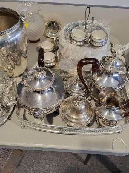 Investment grade! Magnificent Antique & Vintage Silver Estate Collection, Over 18.5Kg of Pure Silver