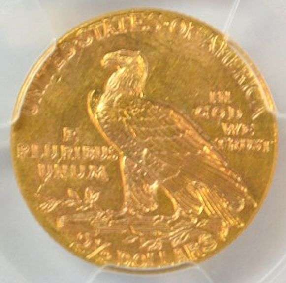 Very Choice BU 1927 $2.50 Indian Gold Piece. PCGS MS63