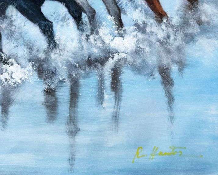 UNIQUE  PAINTING OF PARIS CANVAS