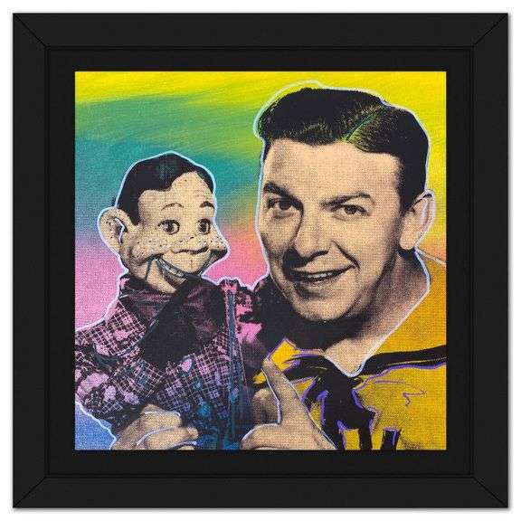"Howdy Doody" by Steve Kaufman (1960-2010)