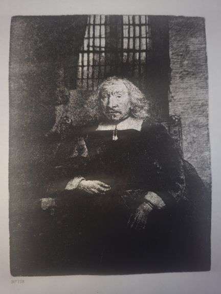 Collection of 15 Very Rare Etchings After Rembrandt (c. 1880)