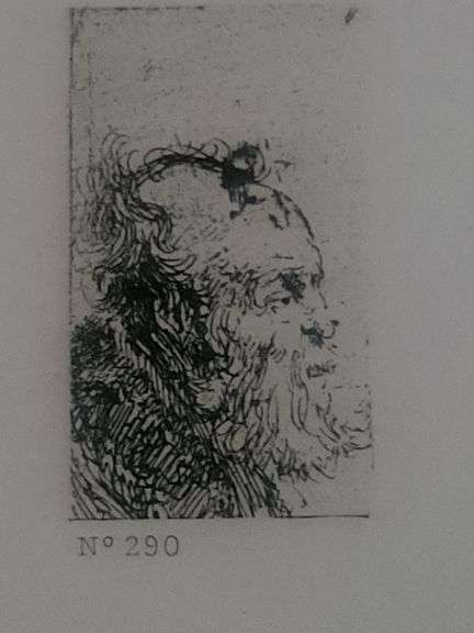 Collection of 15 Very Rare Etchings After Rembrandt (c. 1880)