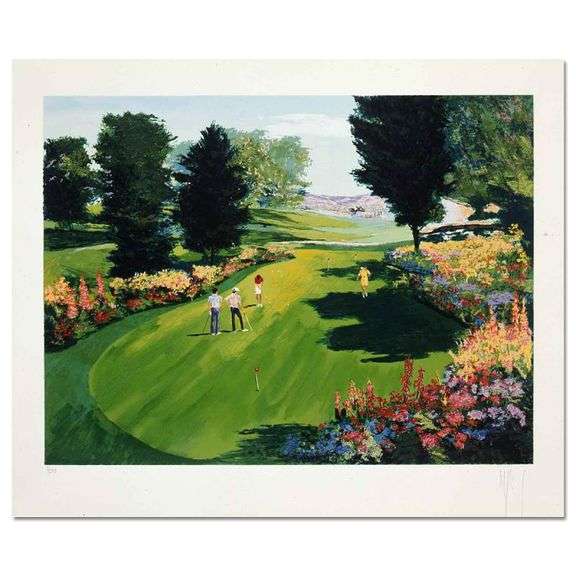 "Putting Green Rancho Bernardo" by Mark King (1931-2014)