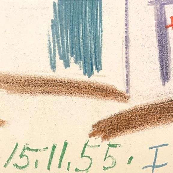 "Carnet de Californie 15.11.55-I" by Pablo Picasso (1881-1973)