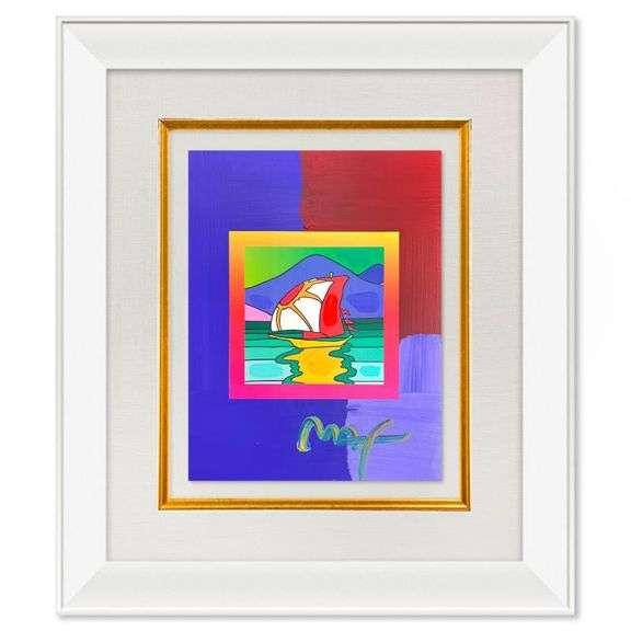"Sailboat East" by Peter Max