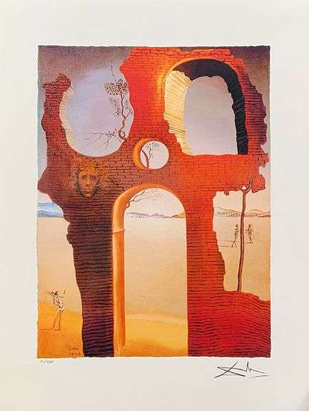 Limited Edition Salvador Dali, Invisible Face