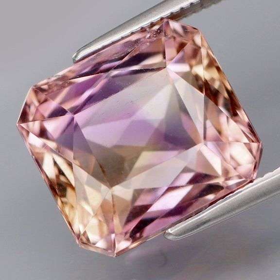 Simply fantastic! 9.21ct custom cut Bolivian Ametrine! Untreated!
