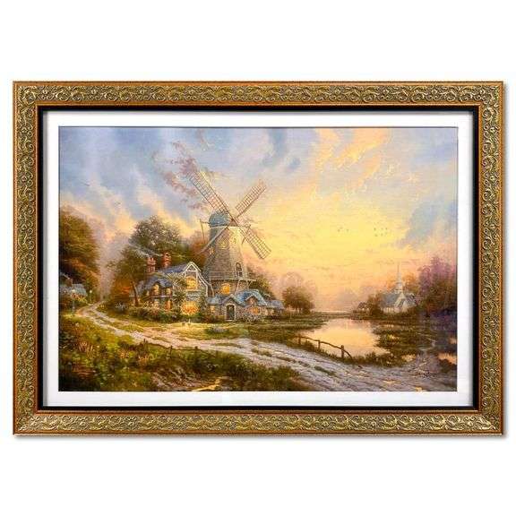 "Wind of the Spirit" by Thomas Kinkade (1958-2012)