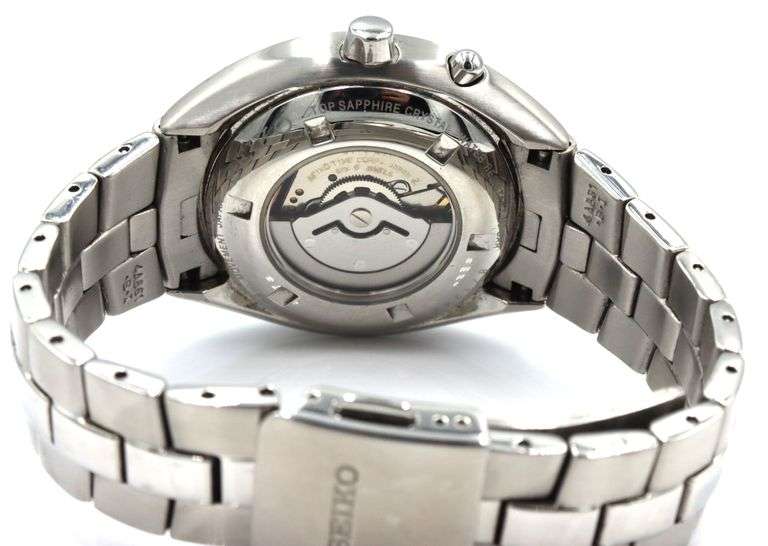 Seiko diamond Arctura Kinetic watch