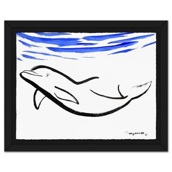 "Dolphin" by Wyland