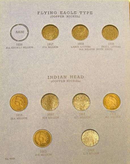 Starter Indian Head Cent Set Album