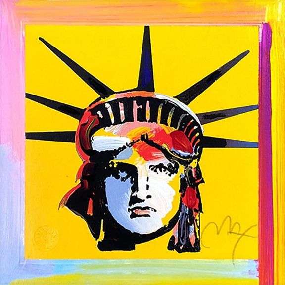 "Liberty Head XVI" by Peter Max