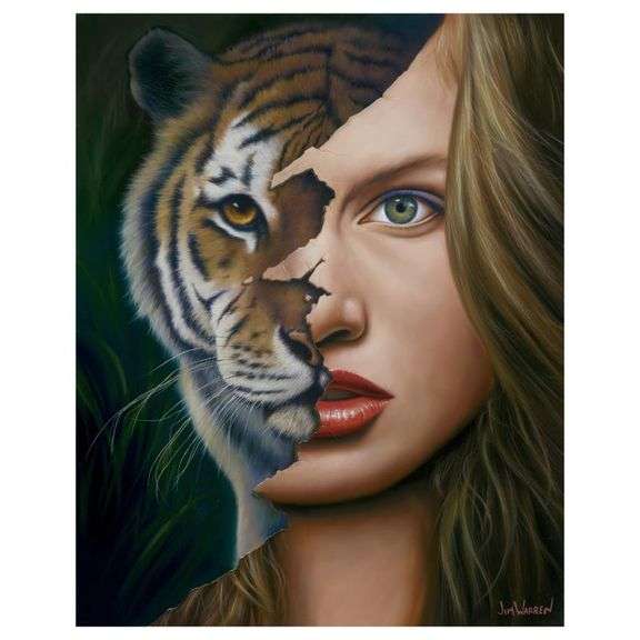 "Tiger Within" by Jim Warren